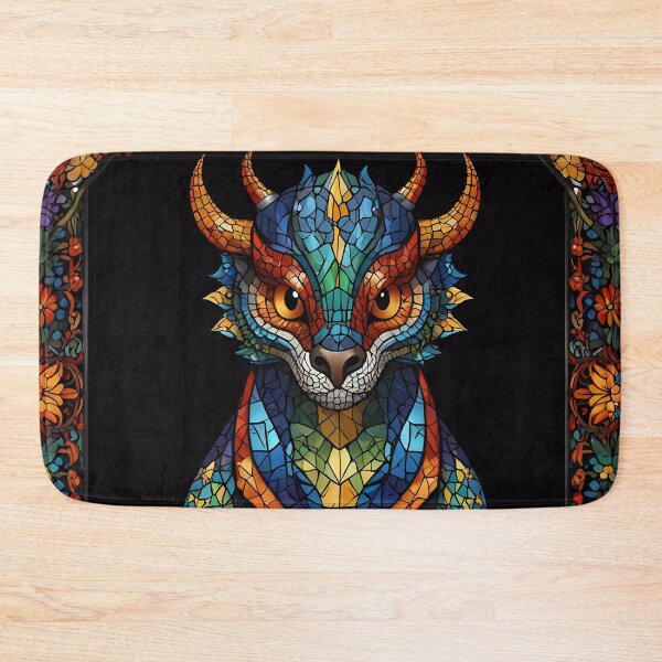 Item preview, Cute Mosaic Dragon designed and sold by FocusedArt.