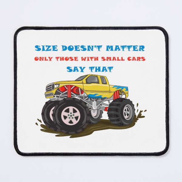 Item preview, Size doesn't matter, monster truck designed and sold by Magdalena-7.