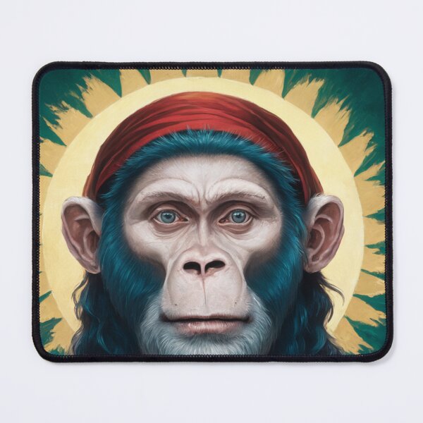 Item preview, JESUS MONKEY FACE PAINTING designed and sold by ChristianArt6.
