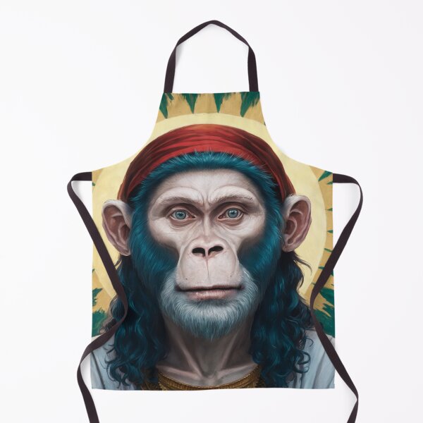 Item preview, JESUS MONKEY FACE PAINTING designed and sold by ChristianArt6.