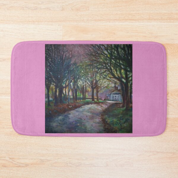 Item preview, Off to the Lodge - tree lined path designed and sold by LittleLiz.