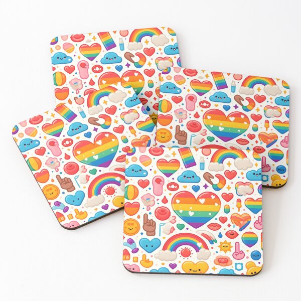 Item preview, Cute Little Pride Collage designed and sold by Prideful-Prints.