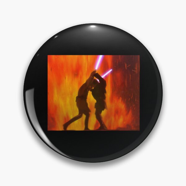 Item preview, Anakin and Obi-Wan's Duel designed and sold by johnmecavero1.