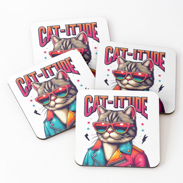 Item preview, Catitude designed and sold by HasCreations.