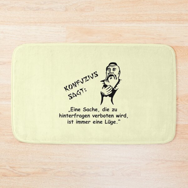 Item preview, Confucius says: Questioning is forbidden designed and sold by ARTmanhART.