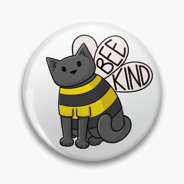 Item preview, Bee Kind Cat designed and sold by doodlecats.