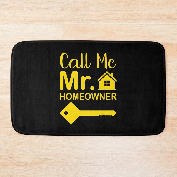 Item preview, Call Me Mr Homeowner - in yellow designed and sold by EmeraldeaArt.
