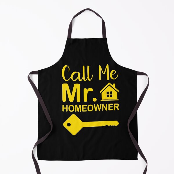 Item preview, Call Me Mr Homeowner - in yellow designed and sold by EmeraldeaArt.