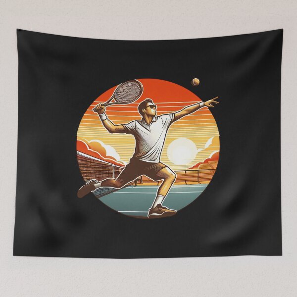 Item preview, Tennis Swing at Sunset designed and sold by Indoni.