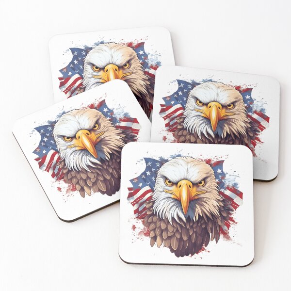 Item preview, Bald eagle with USA flag Fourth of july independence day Usa designed and sold by jayden3znphz.