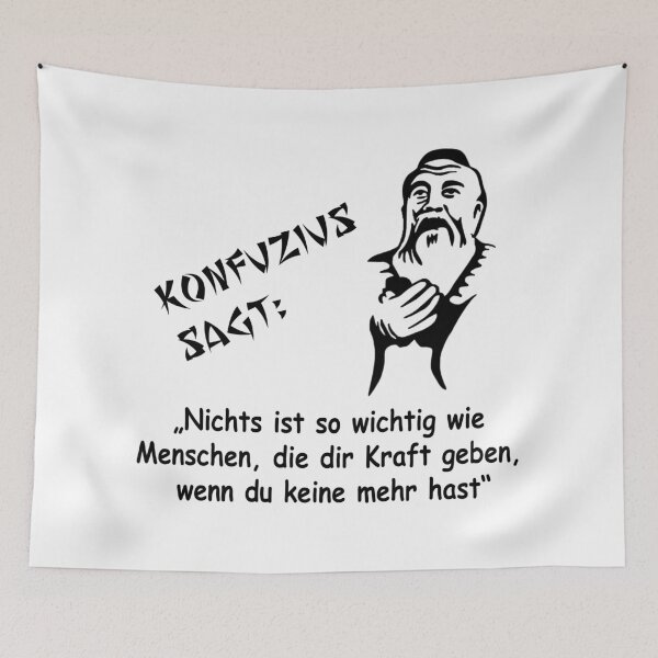 Item preview, Confucius says: Nothing is as important as people who give you strength designed and sold by ARTmanhART.