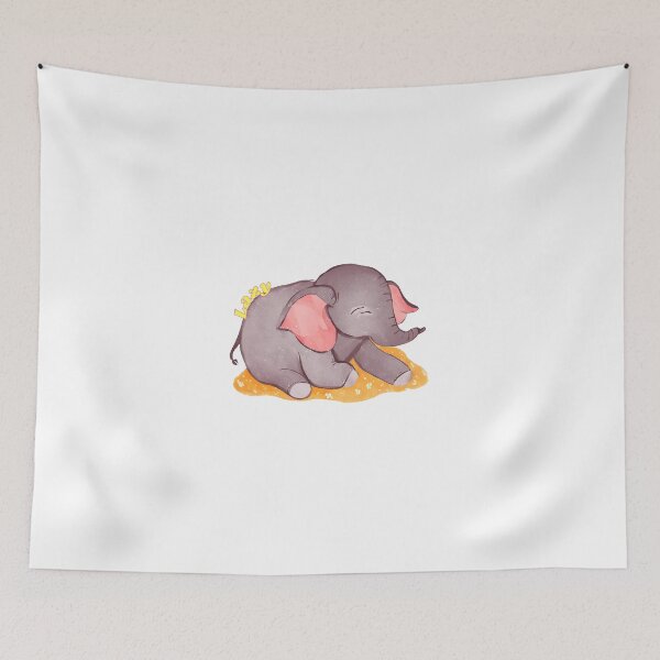 Item preview, “Lazy Elephant Haven T-Shirt – Cute and Comfy for Animal Lovers” designed and sold by LazyPetsHaven.