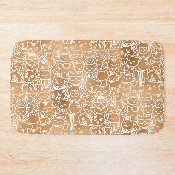 Item preview, ORANGE CAT DOODLE designed and sold by ulricateodoro.