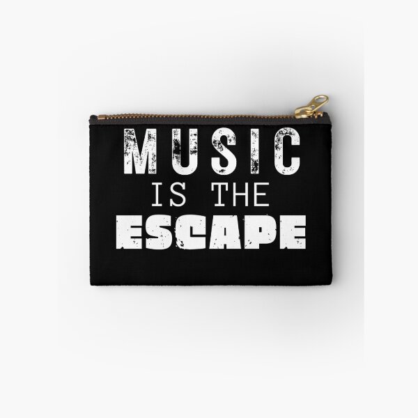 Item preview, MUSIC IS THE ESCAPE designed and sold by DARKEDGEDNB.