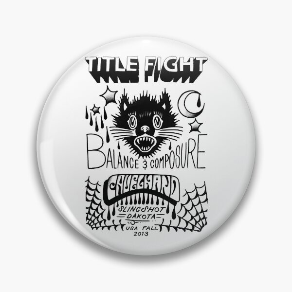 Item preview, Title Fight Balance & Composure designed and sold by aalb1n.