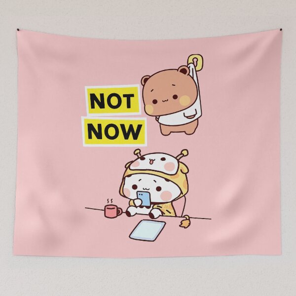 Item preview, Bubu and Dudu - Not Now Cute Cartoon Design designed and sold by FEBRICAST.