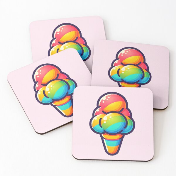 Item preview, Pride Ice Cream Cone designed and sold by Prideful-Prints.
