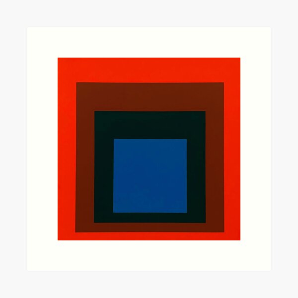 Aperçu de l'œuvre peinture de Joseph Albers créée et vendue par David-thomi.