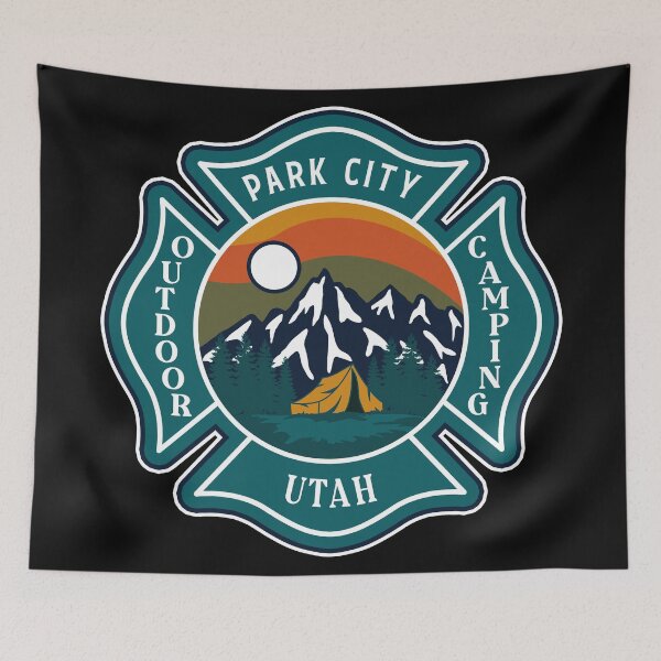 Item preview, Park City Utah-Vintage designed and sold by graphic-map.