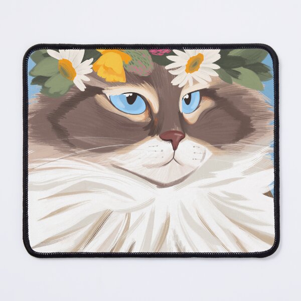 Item preview, Flower cat designed and sold by sofasooart.