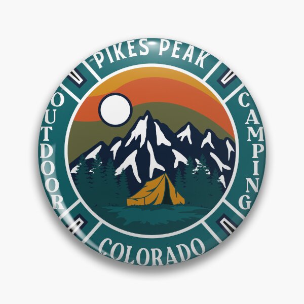 Item preview, Pikes Peak Colorado-Vintage designed and sold by graphic-map.