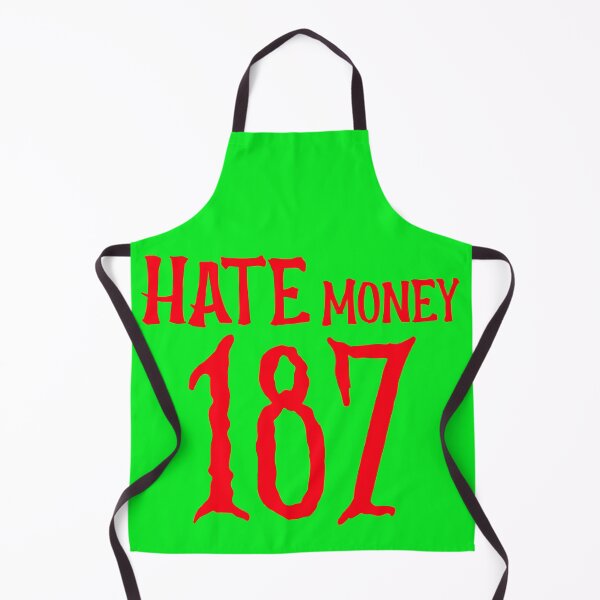 Item preview, Hate money 187 designed and sold by Redlimetshirts.