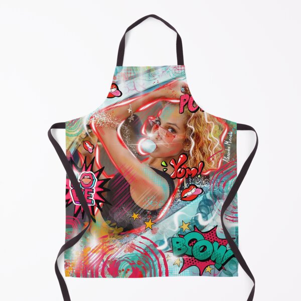 Item preview, Girl bubble pop art  designed and sold by Alexandra Muscalu.