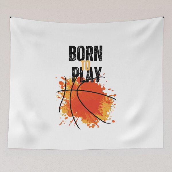 Item preview, BORN TO PLAY BASKETBALL designed and sold by Tininai.