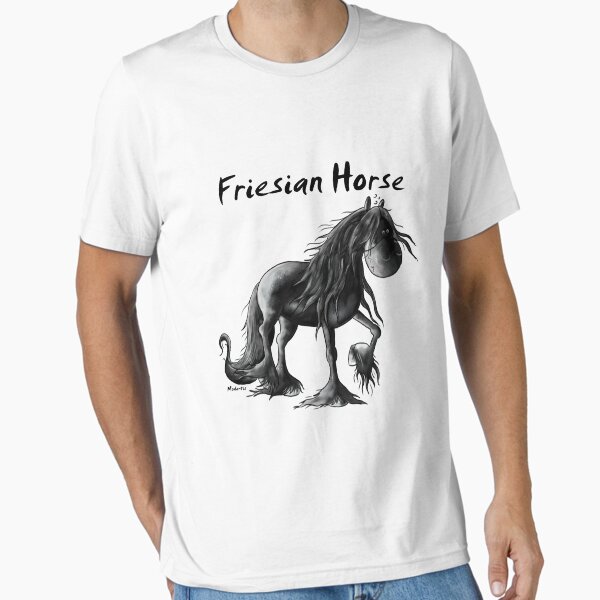 Item preview, Funny Friesian Horse Comic - Horses - Animal - Gift designed and sold by modartis.