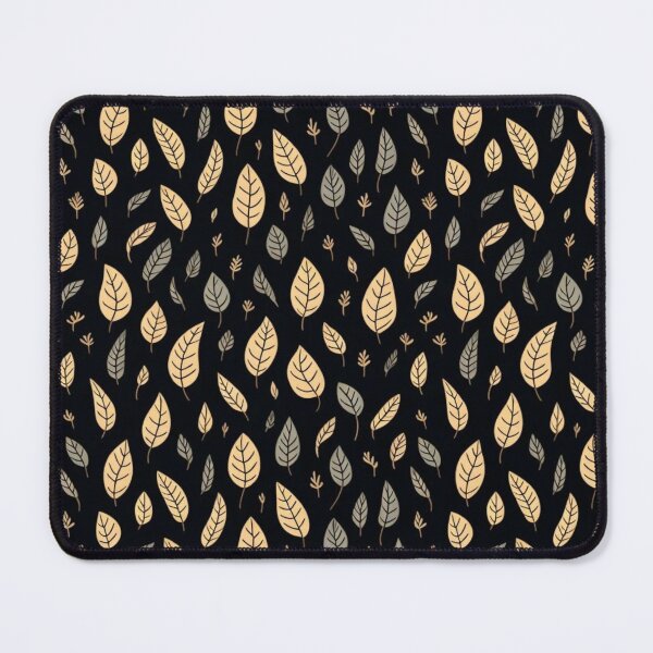 Item preview, Leafy Black and brown pattern  designed and sold by thegamerhero.