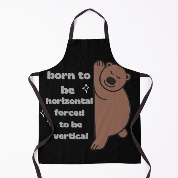 Item preview, Born to be horizontal forced to be vertical designed and sold by AnulaArt.