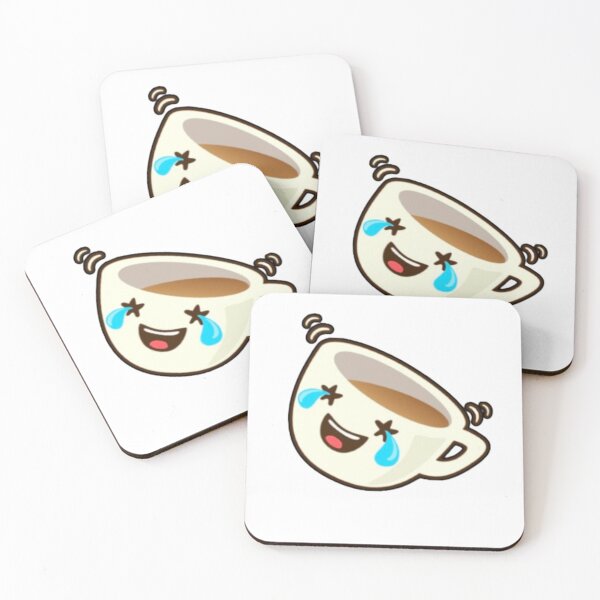 Item preview, Laugh emoji coffee  designed and sold by CapriCreatives.