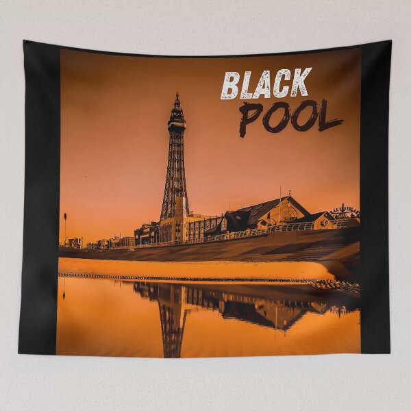Item preview, Blackpool View Sephia Pleasure beach designed and sold by CyberArtistOne.