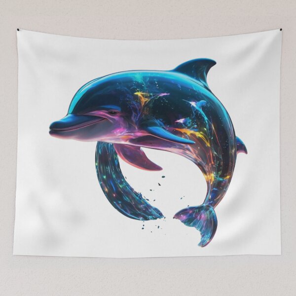 Item preview, Great Glassy Dolphin designed and sold by GloriousArtSKD.