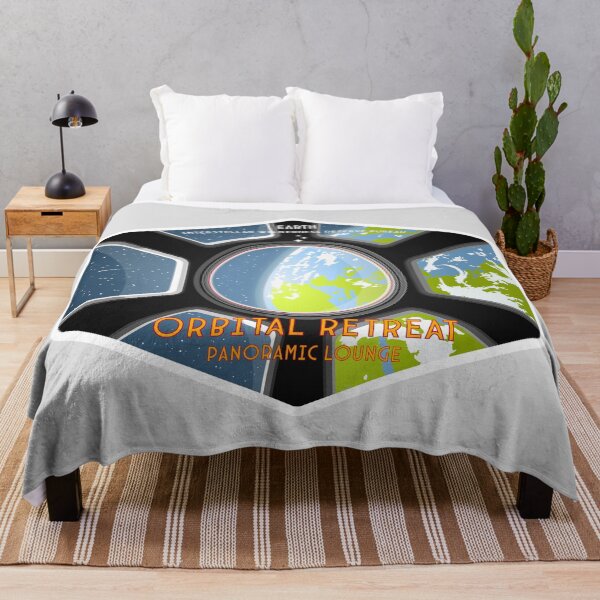 Item preview, Earth. Orbital Retreat (Interstellar Wilderness Reserve Bureau Series) designed and sold by BGALAXY.