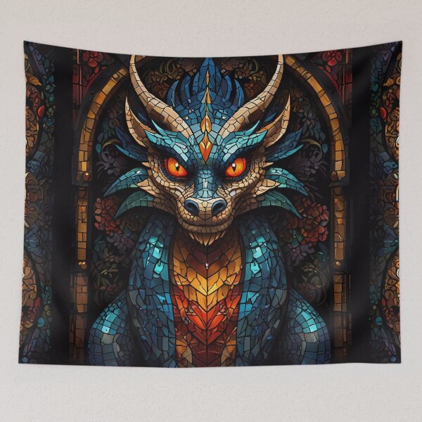 Item preview, Dragon with deep red eyes designed and sold by FocusedArt.