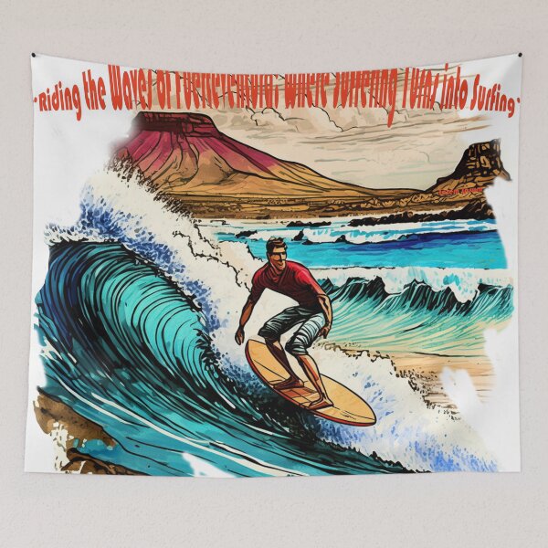 Item preview, Riding The Wave designed and sold by GAKStudio.