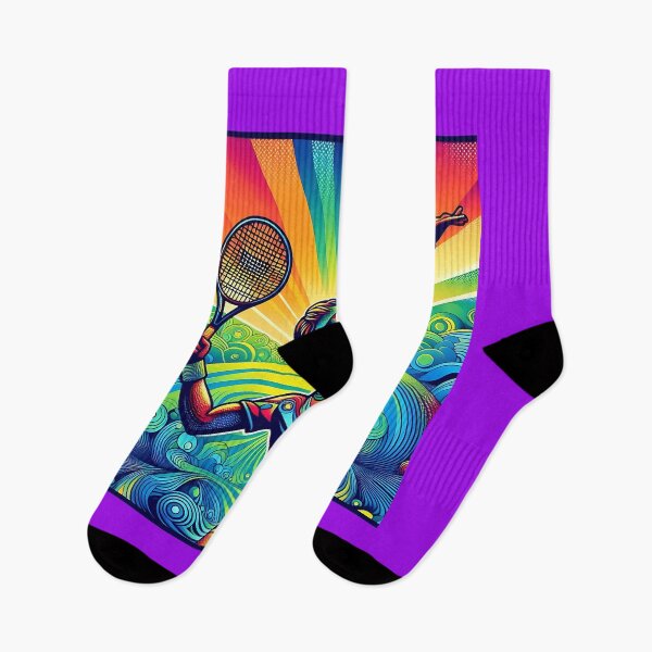 Item preview, Vibrant Tennis Player designed and sold by Indoni.