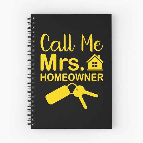 Item preview, Call Me Mrs Homeowner - in yellow designed and sold by EmeraldeaArt.