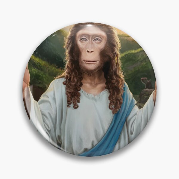 Item preview, MONKEY JESUS  designed and sold by ChristianArt6.