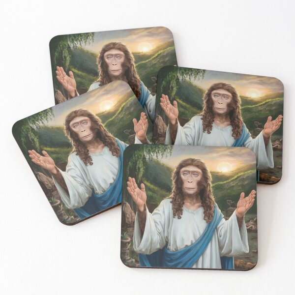 Item preview, MONKEY JESUS  designed and sold by ChristianArt6.