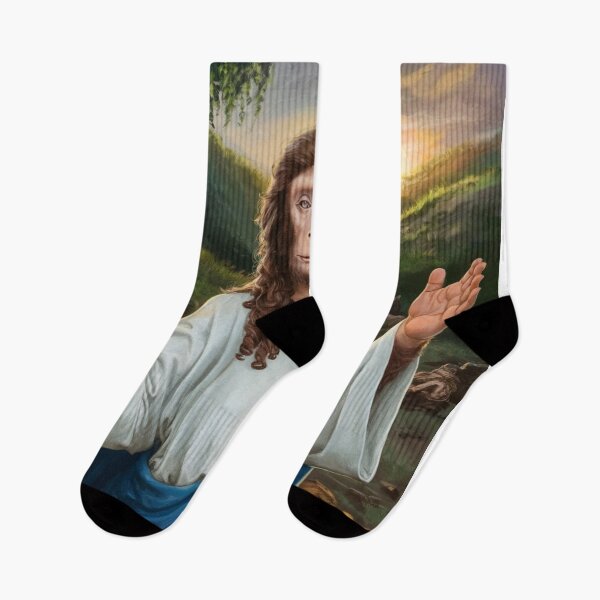 Item preview, MONKEY JESUS  designed and sold by ChristianArt6.