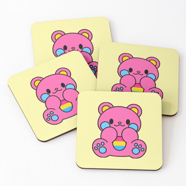 Item preview, Pan Pride Bear Pink designed and sold by everything4eva.