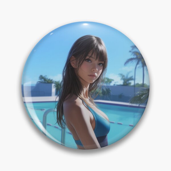 Item preview, Serene Beauty by the Poolside designed and sold by palmyst.