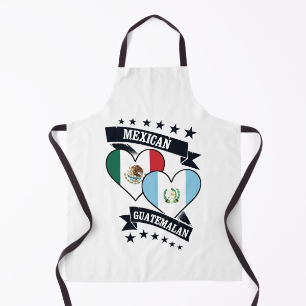Item preview, Mexican Guatemalan Heart Flags Mexico Guatemala designed and sold by ReallyAwesome.