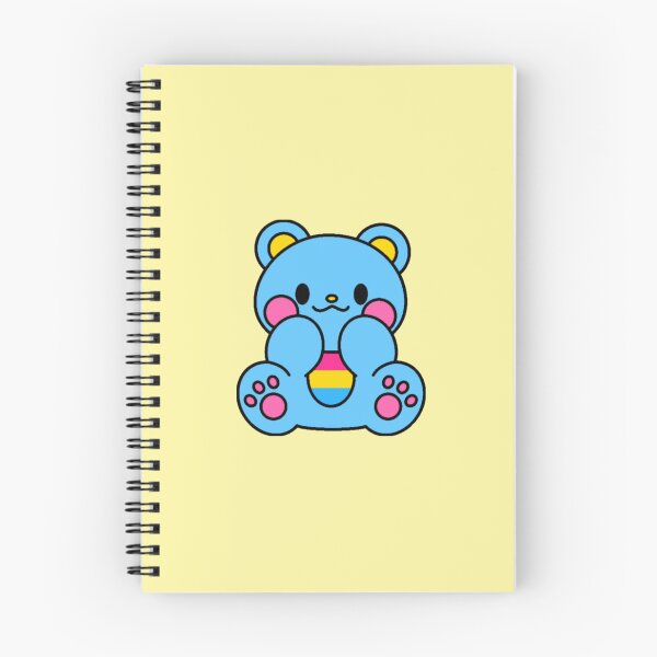 Item preview, Pan Pride Bear Blue designed and sold by everything4eva.