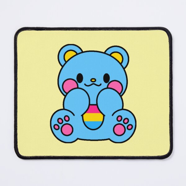 Item preview, Pan Pride Bear Blue designed and sold by everything4eva.