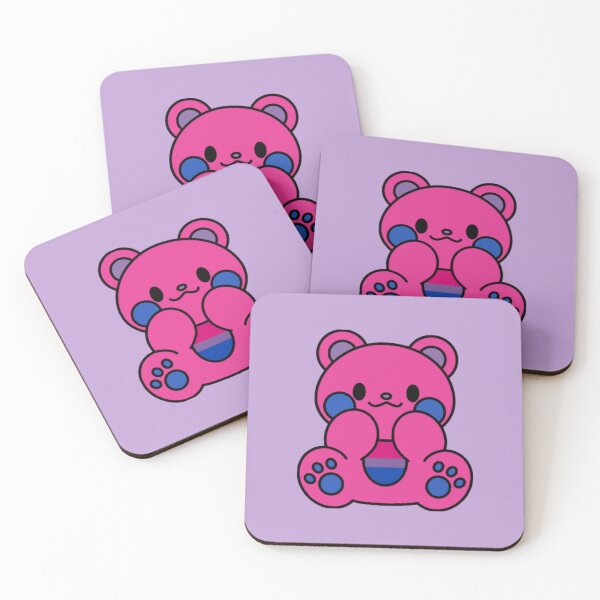 Item preview, Bi Pride Bear Pink designed and sold by everything4eva.