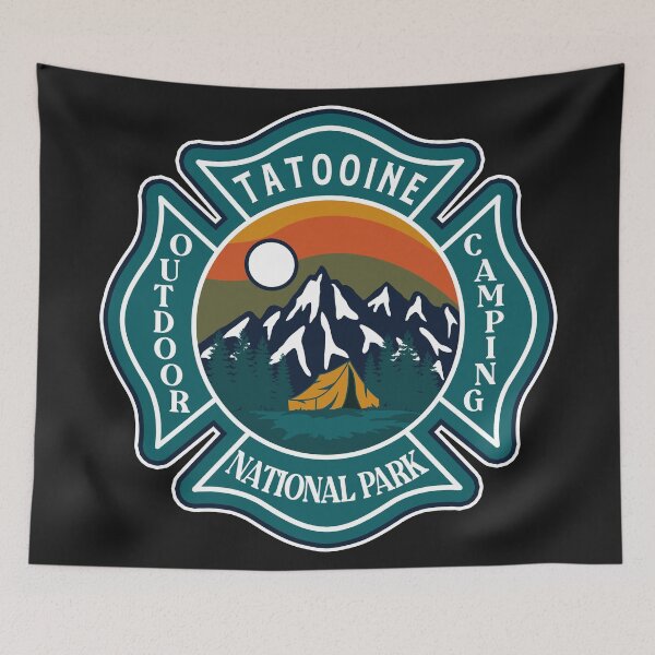 Item preview, Tatooine National Park-Vintage designed and sold by graphic-map.