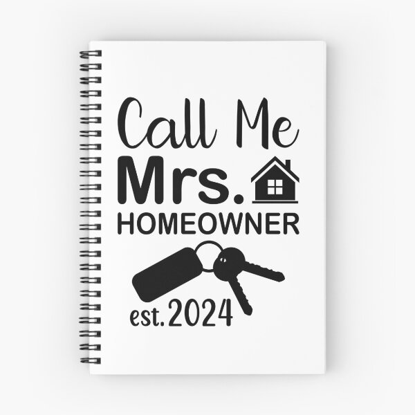 Item preview, Call Me Mrs Homeowner 2024 designed and sold by EmeraldeaArt.